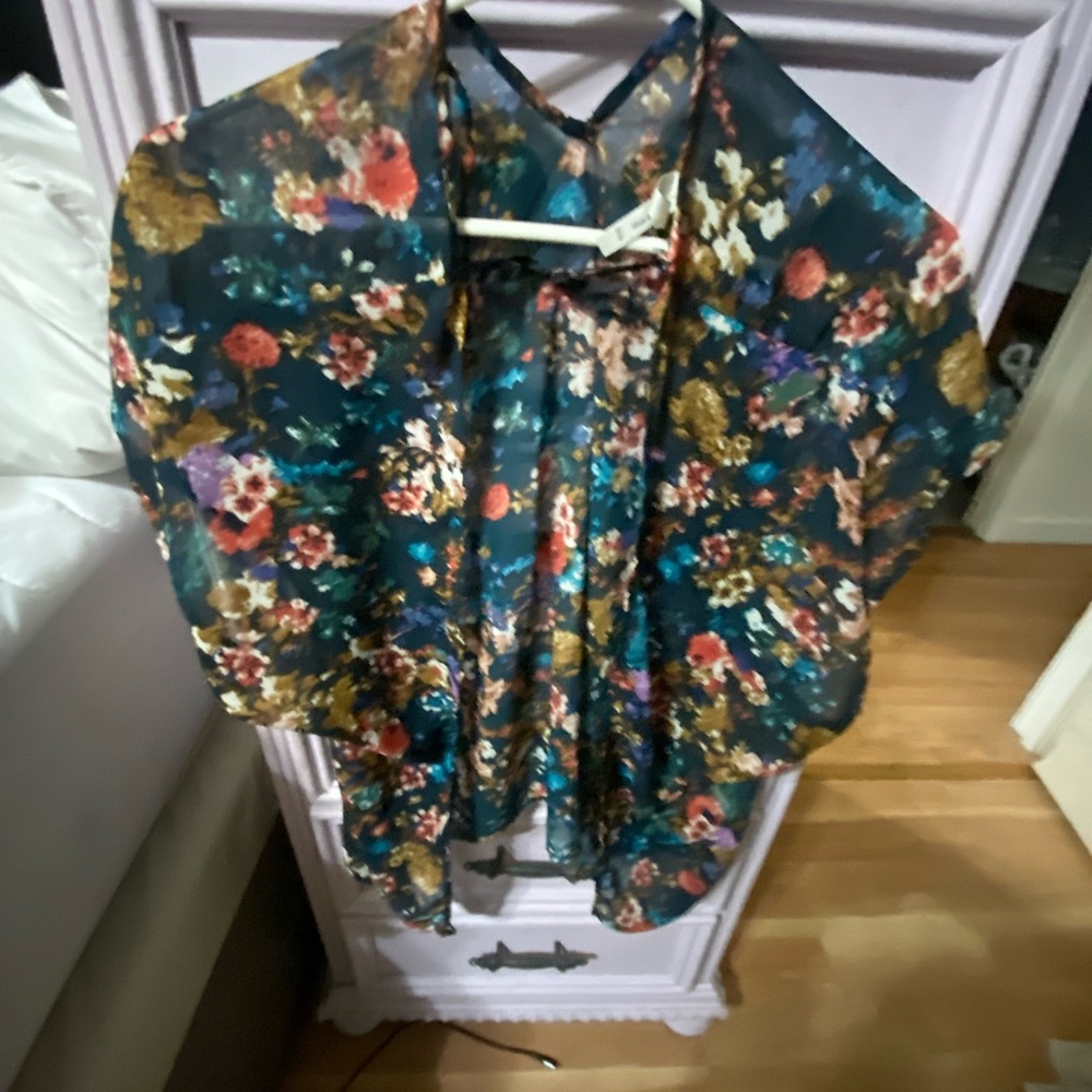Ladies shear flowered Komono